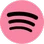Dark Spotify icon